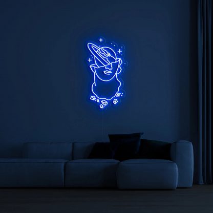 'Saturn Statue' Neon Sign - neonaffair