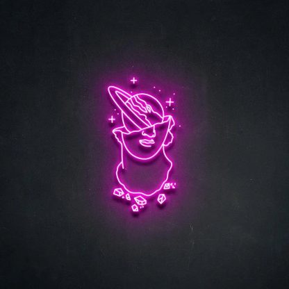 'Saturn Statue' Neon Sign - neonaffair