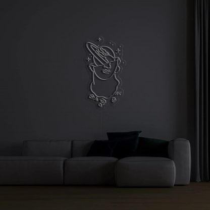 'Saturn Statue' Neon Sign - neonaffair