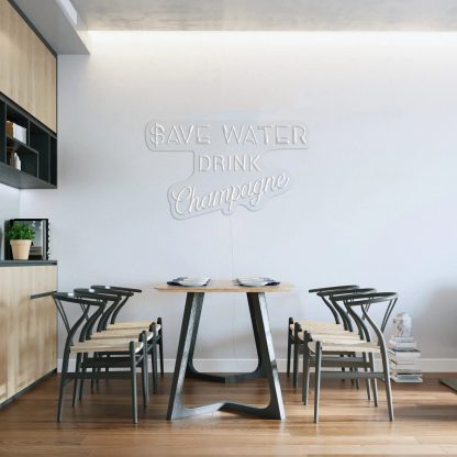 'Save Water' LED Neon Sign - neonaffair