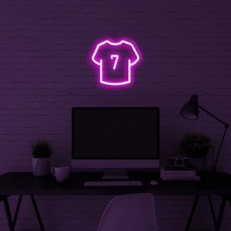 'Shirt nº7' LED Neon Sign - neonaffair