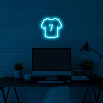 'Shirt nº7' LED Neon Sign - neonaffair