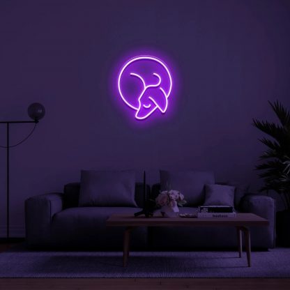 'Sleepy Dog' Neon Sign - neonaffair