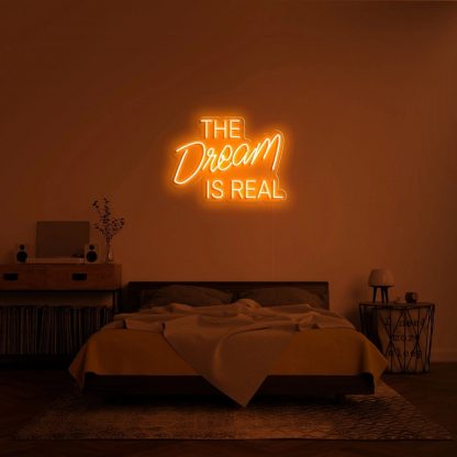 'The dream is real' LED Neon Sign - neonaffair