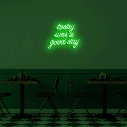 'Today was a good day' LED Neon Sign - neonaffair