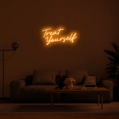 'Treat Yourself' LED Neon Sign - neonaffair