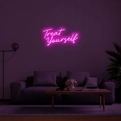 'Treat Yourself' LED Neon Sign - neonaffair