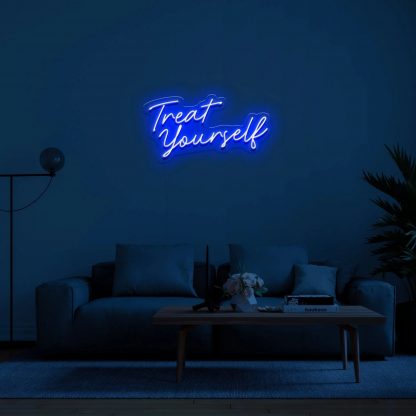 'Treat Yourself' LED Neon Sign - neonaffair