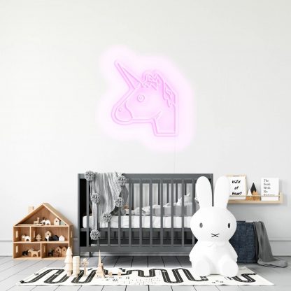 'Unicorn Head' Neon Sign - neonaffair