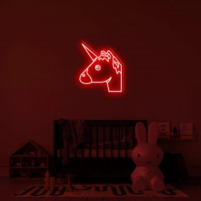 'Unicorn Head' Neon Sign - neonaffair