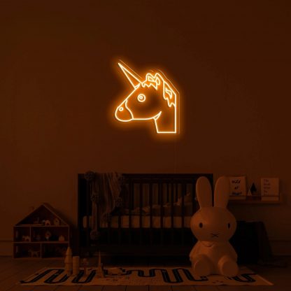 'Unicorn Head' Neon Sign - neonaffair