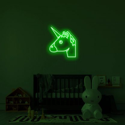 'Unicorn Head' Neon Sign - neonaffair