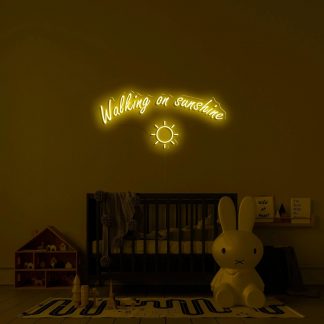 'Walking on sunshine' LED Neon Sign - neonaffair