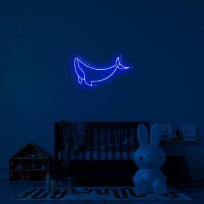 'Whale' Neon Sign - neonaffair