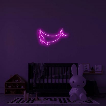 'Whale' Neon Sign - neonaffair