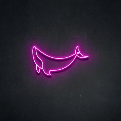 'Whale' Neon Sign - neonaffair