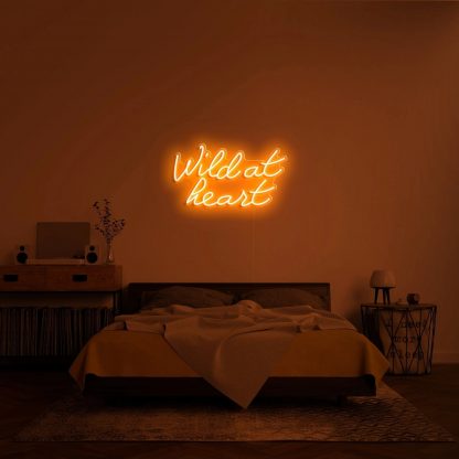 'Wild at heart' LED Neon Sign - neonaffair