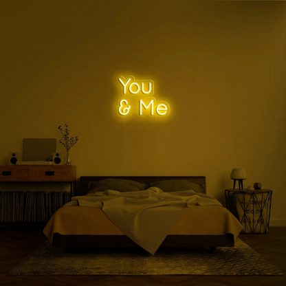 'You _ Me' Neon Sign - neonaffair