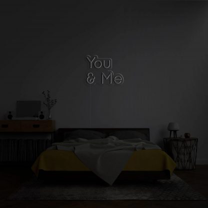 'You _ Me' Neon Sign - neonaffair