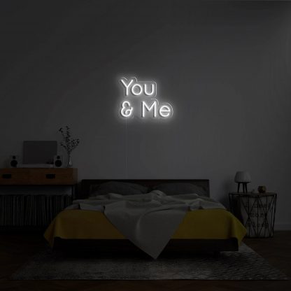 'You _ Me' Neon Sign - neonaffair