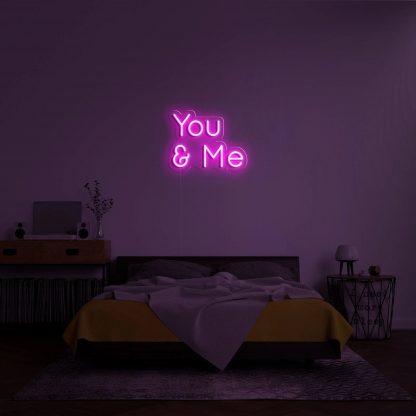 'You _ Me' Neon Sign - neonaffair