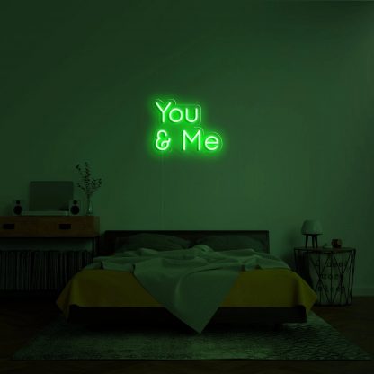 'You _ Me' Neon Sign - neonaffair