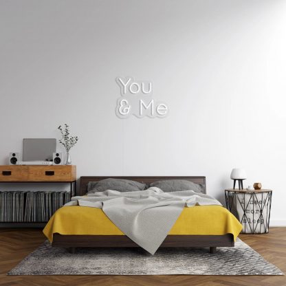 'You _ Me' Neon Sign - neonaffair