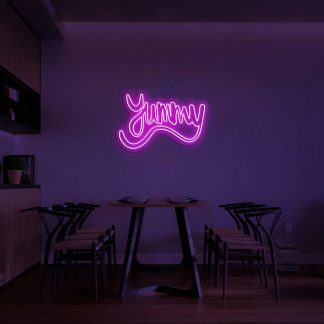 'Yummy' LED Neon Sign - neonaffair